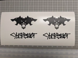 Cyberbeast vinyl decal sticker Matte Black 5.5" inches - Bild 1 von 6