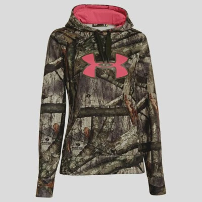 Sudadera con Capucha Under Armour, Para Mujer Grande, UA Grande Logo Camuflada, Nueva Con Etiquetas Foto 1 de 2