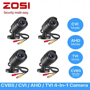 ZOSI 2.0MP HD 1080P Outdoor Indoor 4-IN-1 1920TVL Security Camera - Picture 1 of 12