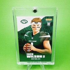 Zach Wilson PANINI **FIRST JETS JERSEY** ROOKIE CARD - MINT - W/CASE