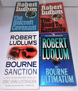 Robert Ludlum - Bourne Ultimatum, Sanction, Holcroft Covenant, Road to Gandolf - Bild 1 von 4