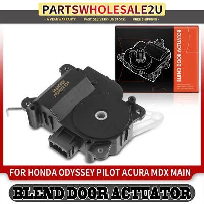 Main Heater Air Blend Door Actuator for Honda Pilot Odyssey Acura MDX 604-946 - Image 1 of 4