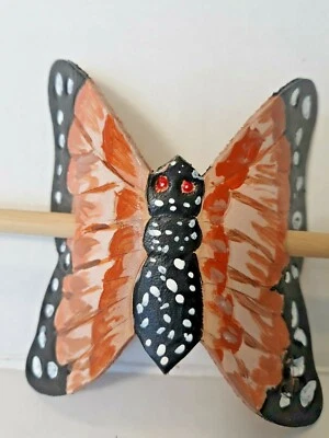 BARETA DE PELO - Todo Cuero - Hecho a mano - MARIPOSA - ¡ÚLTIMO!....~*~[] Foto 1 de 4