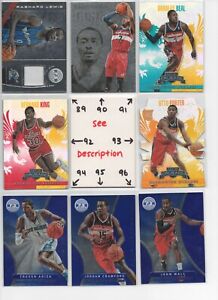 Washington Wizards  SERIAL #'d Rookies Autos Jerseys * ALL CARDS ARE GOOD CARDS