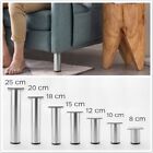 1X Adjustable Furniture Leg Heavy Duty Replacement for Sofa Cabinet Couch Gold
