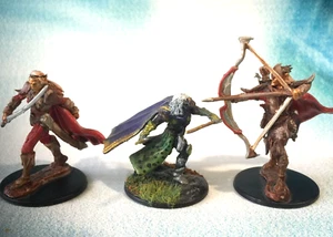Drow Warrior & Elfenkrieger handbemalt D&D Nolzur's Marvelous Minis s575 - Bild 1 von 2