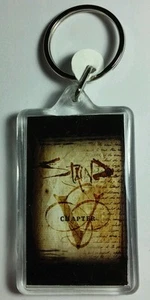 AS-IS STAIND CHAPTER V TOUR '05 BROWN BLACK MUSIC KEY CHAIN KEYCHAIN - Picture 1 of 2