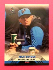 2022 Choice, Beloit Sky Carp, HC - MATT SNYDER