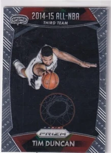 2015-16 Panini NBA Prizm No. 386 Tim Duncan All-NBA Third Team - Picture 1 of 2