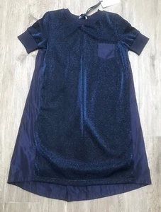 Moncler Enfant dress girls blue age 14 yrs BNWT RRP £208 - Picture 1 of 12