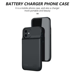 For iPhone 12 Pro Max 12 Mini Battery Charger Case Power Bank Charging Cover - Picture 1 of 9