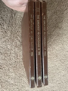 Franklin Mint Greatest Recordings 1950–1952 Vinyl Set w/ Inserts & Letters - Picture 1 of 15