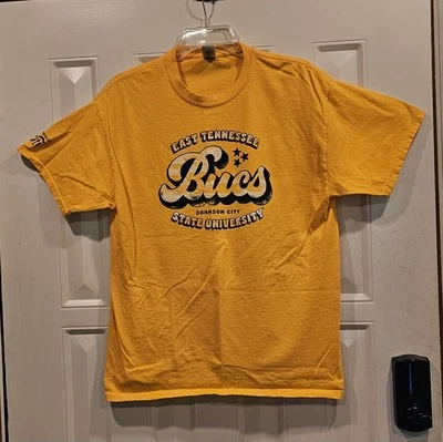 East Tennessee State University Bucs Johnson City T-Shirt Large Gildan - Image 1 of 4