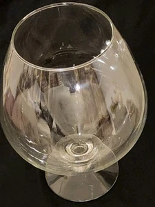 Großer durchsichtiger Brandy Snifter H. 8,5 Zoll keine Chips keine Kerben hält 40 Unzen. - Bild 1 von 6