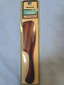 Montclair Handmade Switzerland Comb 173 Tortoise Shell Hand Cut Polished - Picture 1 of 6