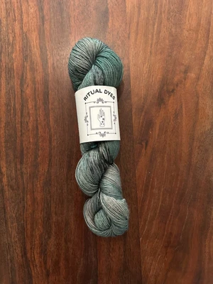 Ritual Dyes "Beast" (Merino/Nylon, Fingering/Sock) in Color: In the Pines - Image 1 of 2