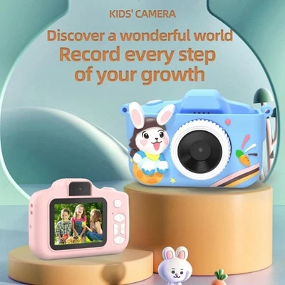 5MP Kids Photography Tool Shockproof Body Multiple Creative Mode Easy Grip - Image 1 of 4
