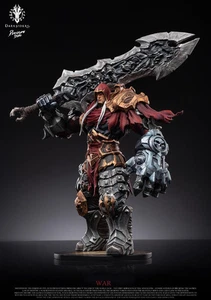 2025NEW Demon Flame Studio Darksiders War Resin Model H28cm Uncolored Unpolished - Picture 1 of 14