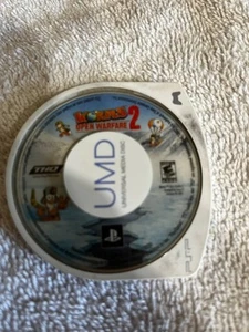 PSP UMD ONLY Disc Worms Open Warfare 2 (Sony PSP Portable) - Picture 1 of 2