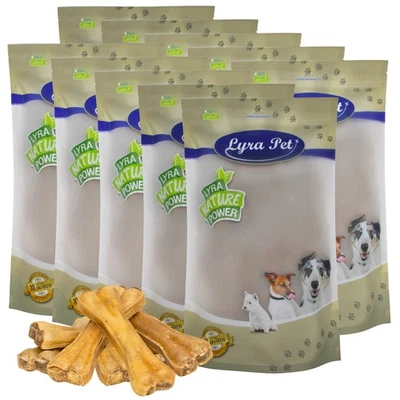 100 Kauknochen gefüllt mit Pansen ca. 15 cm Kausnack Rind Lyra Pet® MHD 11/2025 - Bild 1 von 4