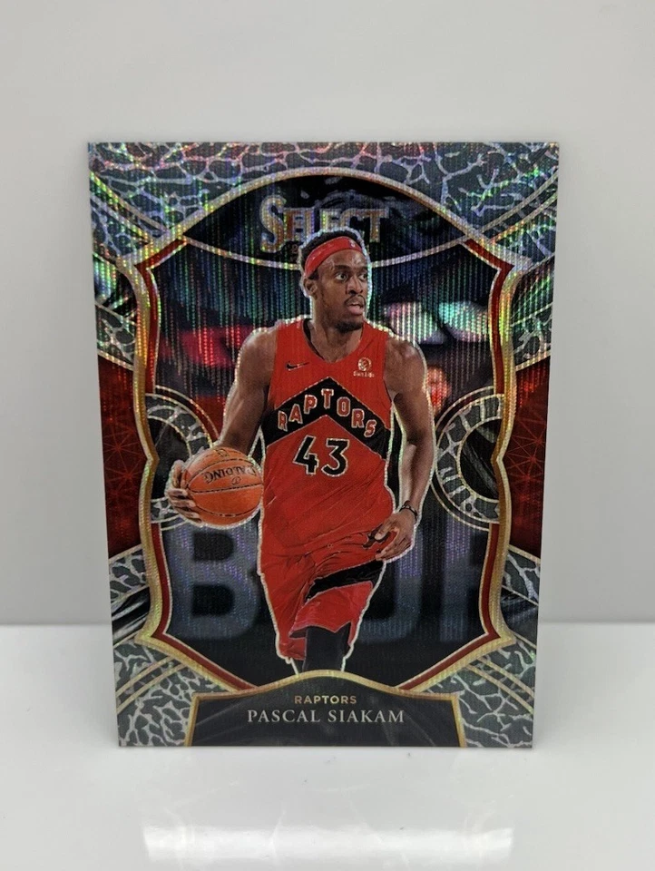 20-21 Panini Select Pascal Siakam Elephant Prizm Concourse Toronto Raptors Champ - Image 1 of 2