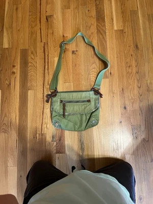 Bolso de hombro Fossil vintage verde para mujer Foto 1 de 4