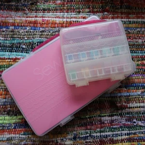 We R Memory Keepers Sew Easy HUGE Lot W/Travel Case Floss Cutting Mat HTF - Picture 1 of 8