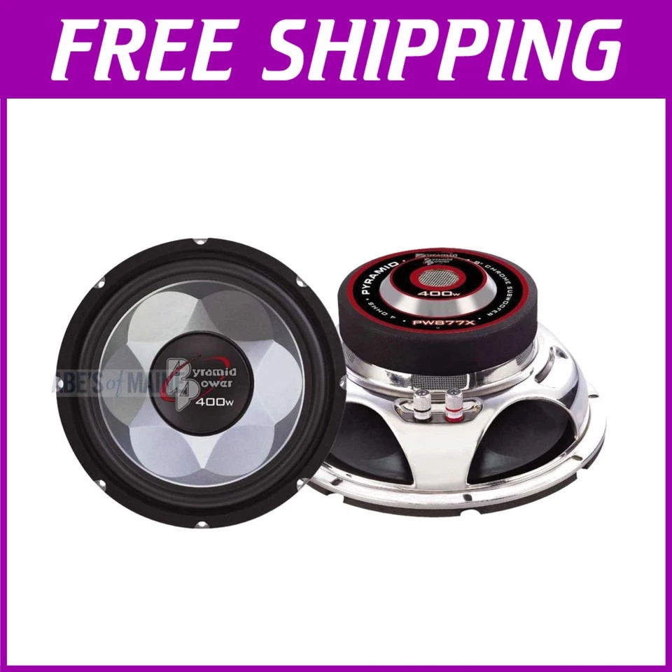 Compact 300 Watt 6-Inch Subwoofer with Durability and Enhanced Bass Response - Image 1 of 2