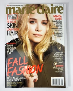 Marie Claire September 2010 Magazin Mary Kate Olsen Cover Model Herbst Mode - Bild 1 von 10