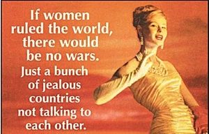 If Women Ruled The World... divertido imán para nevera (EP) - Imagen 1 de 1