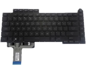 New US Keyboard For Asus ROG Strix Scar 15 G533ZS G533ZS-DS94 RGB backlit Black - Picture 1 of 2