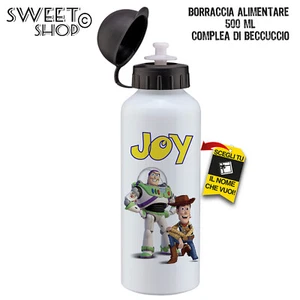BORRACCIA PER BAMBINI 500 ML SCUOLA PERSONALIZZATA CON NOME Buzz LightYear e Wud - Imagen 1 de 4