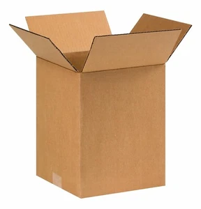 8 x 8 x 11 Shipping Boxes Moving Boxes Corrugated Kraft 25/Bundle 25/Pack - Picture 1 of 4