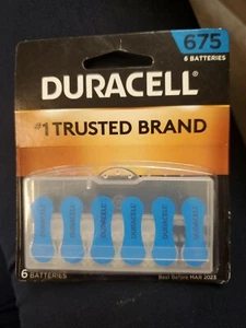 Duracell Activair Hearing Aid Batteries Size: 675 (1 pack of 6 batteries) - Picture 1 of 2