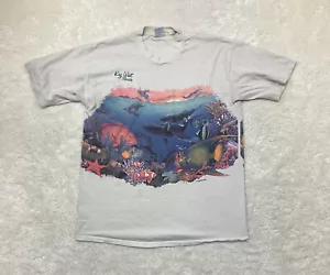 Camiseta Gráfica Vintage Cal Cur Key West Ocean Sea Life Talla L Puntada Única - Imagen 1 de 12