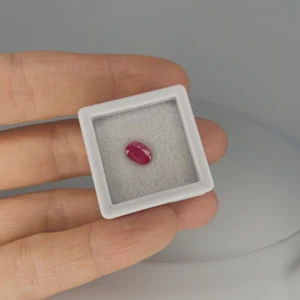 1.14ct Rubí Rosa SIN CALEFACCIÓN SIN TRATAR Ovalado con Informe, ¡Ofertas bienvenidas! - Imagen 1 de 4