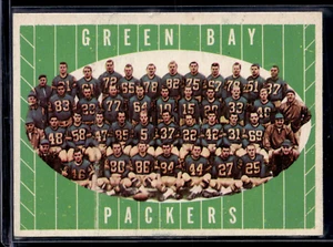 1961 Topps #47 Green Bay Packers Team Card VG-EX/EX (corner crease) - Picture 1 of 4