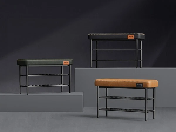 VASAGLE Schuhbank, Schuhregal, EKHO Series,  30 x 80 x 50 cm/30 x 100x 50cm - Bild 1 von 1