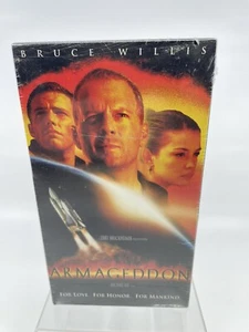 Armageddon VHS Video New Sealed Movie Ben Affleck, Bruce Willis - Picture 1 of 6