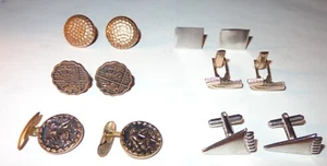 LOTE MIXTO GEMELOS VINTAGE SOLDADO GRIEGO CORONA LEÓN GEMELOS Y RELLENO DE BOTONES? - Imagen 1 de 8