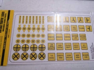 Blair Line O Scale 244 Vintage Traffic Signs #244 - Picture 1 of 1