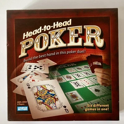 Parker Bros Poker Head-To-Head - Six Different Games In One - Contents Sealed - Image 1 of 4