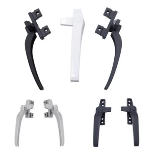 Window Handles Left Hand Replacement Zinc Alloy White Door Handle Acces UPVC - Picture 1 of 20