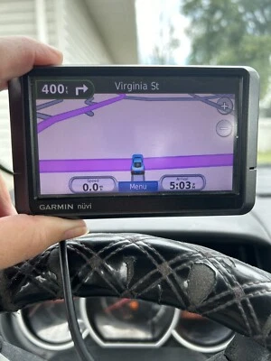 Genuine Garmin Nuvi 205W Automotive GPS Navigation System Pre-owned Tested . - Image 1 of 4