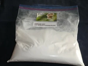 Rock Tumbling Grit - 48 ounces--3 pound of  POL-PRO   KC  10x  MIcro Alumina - Picture 1 of 1