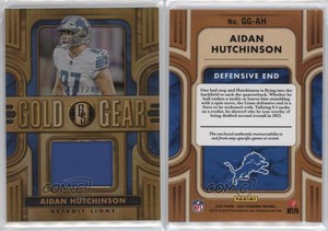 2023 Panini Gold Standard Gold Gear /299 Aidan Hutchinson #GG-AH