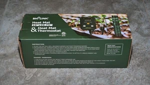 BN-LINK Seedling Heat Mat 10” x 20.75” Warm Hydroponic Heating Pad - Free S/H - Picture 1 of 5