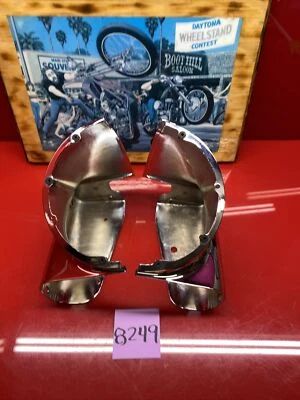 Harley Heritage Softail Horquilla Cubierta Faro Carcasa Góndola Cromo Izquierdo Derecho  Foto 1 de 4