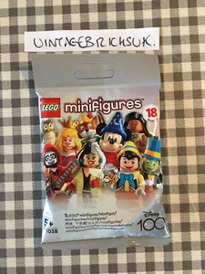 Lego minifigures disney 100 series unopened sealed random mystery blind bag - Picture 1 of 3