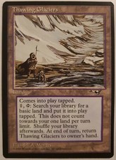 MTG Thawing Glaciers Alliances Reserved List Near Mint Land
